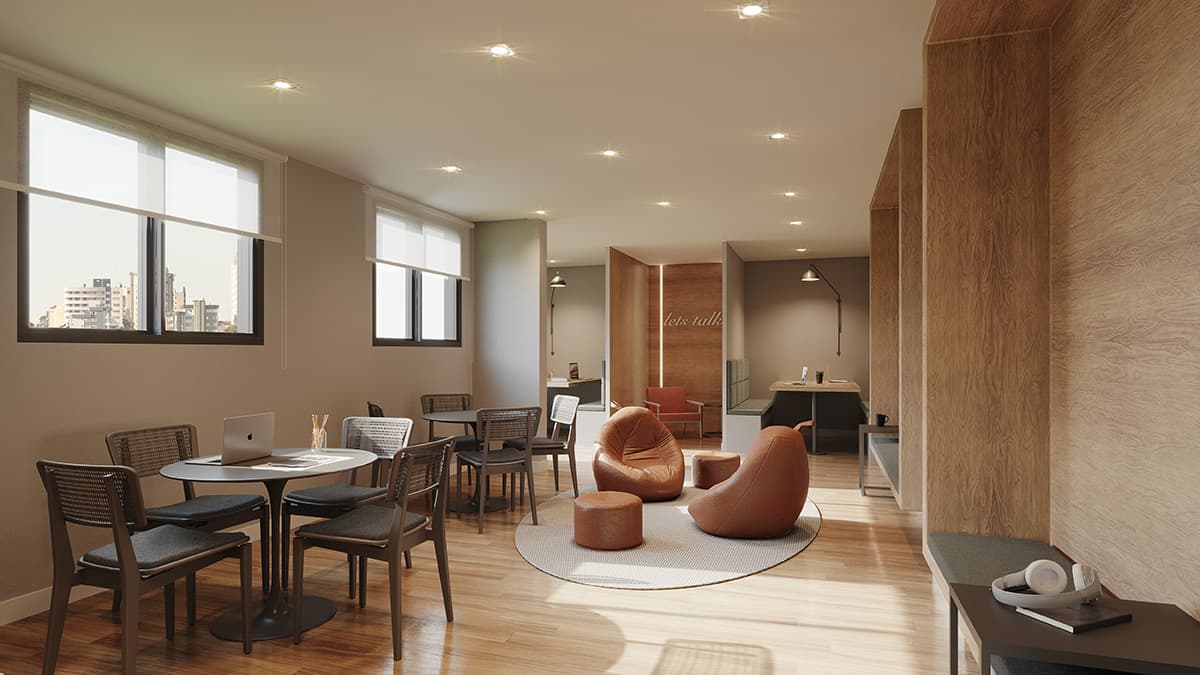 Coworking | Imagem meramente ilustrativa